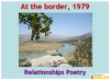 At the border, 1979 Teaching Resources (slide 1/41)